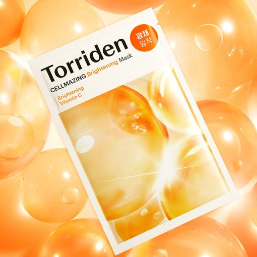 Torriden Cellmazing Vita C Brightening Mask Sheet 26ml X 10ea - Radiance Revolution - Torriden - Facial Mask