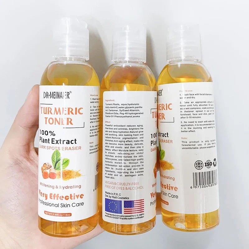 Turmeric Toner Pack (3pcs) - Radiance Revolution - Generic - 