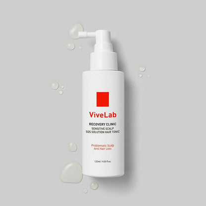 ViveLab Recovery Clinic Sensitive Scalp SOS Solution Hair Tonic 120ml.