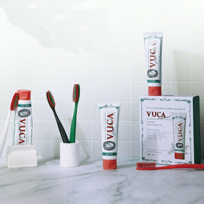 VUCA Classic High Fluoride Toothpaste 110g X 12ea #Aquamint.